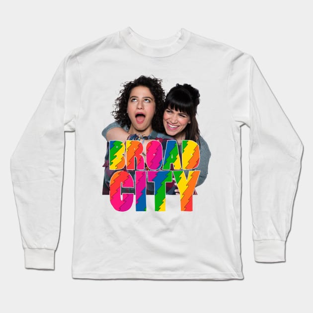 BROAD CITY Long Sleeve T-Shirt by Siotinkstd